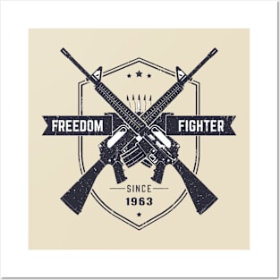 Freedom fighter Posters and Art